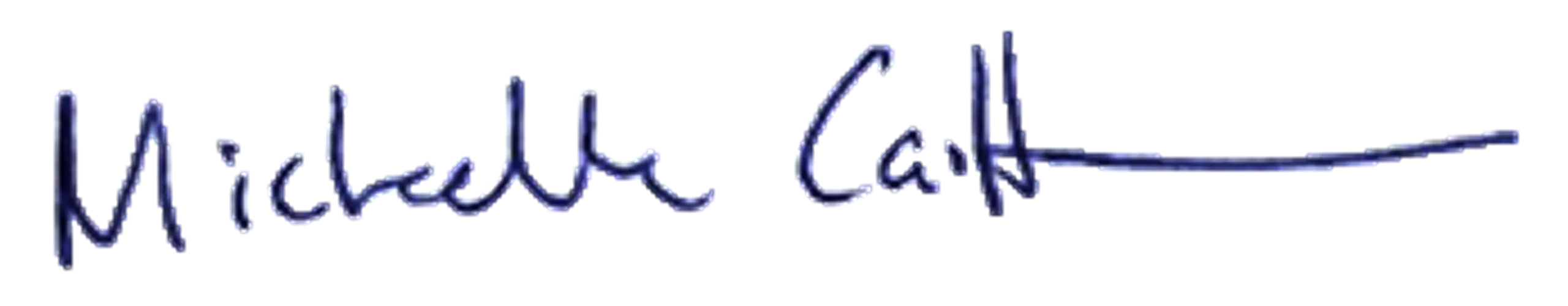 Michelle Catterson Signature